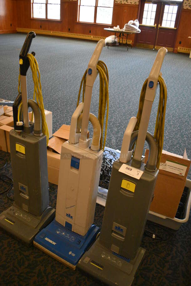 3 Various Windsor Commercial Vacuum Cleaners. Two Sensor XP12 and One Sensor. 12x12x46. 3 Times Your Bid! Unit Was In Working Condition When Restaurant Closed. (ballroom) - Image 5 of 9