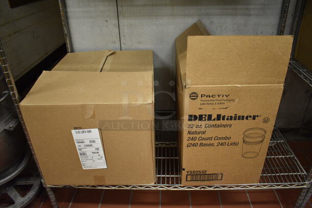 Chrome Finish 3 Tier Shelving Unit w/ Contents! BUYER MUST DISMANTLE. PCI CANNOT DISMANTLE FOR SHIPPING. PLEASE CONSIDER FREIGHT CHARGES. 48x24x87. (bakery kitchen) - Image 3 of 4