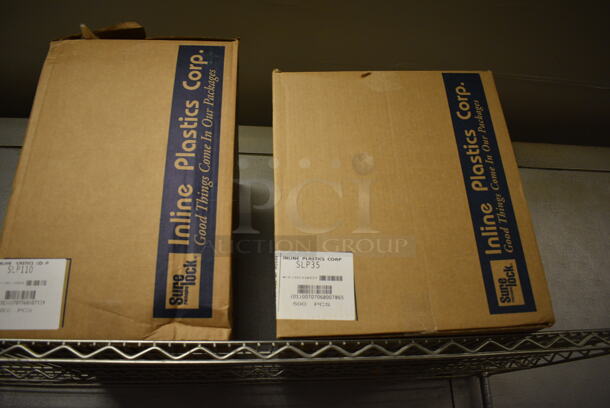 Chrome Finish 4 Tier Shelving Unit w/ Contents! BUYER MUST DISMANTLE. PCI CANNOT DISMANTLE FOR SHIPPING. PLEASE CONSIDER FREIGHT CHARGES. 60x24x74. (bakery kitchen) - Image 4 of 5