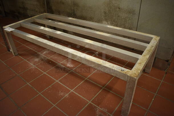 Metal Commercial Dunnage Rack. 48x20x12. (bakery kitchen)