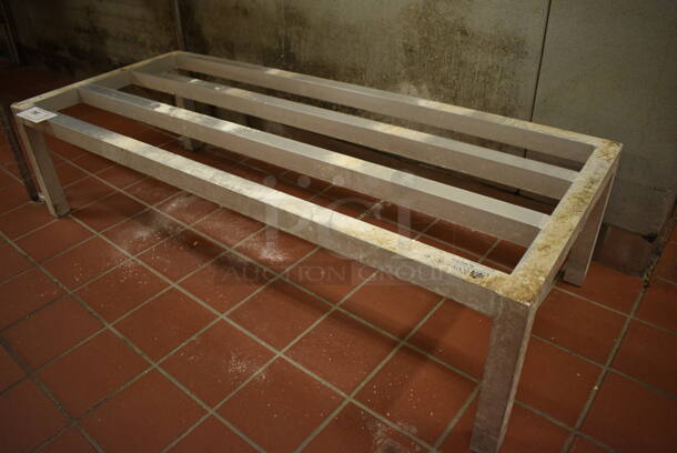 Metal Commercial Dunnage Rack. 48x20x12. (bakery kitchen) - Image 1 of 3