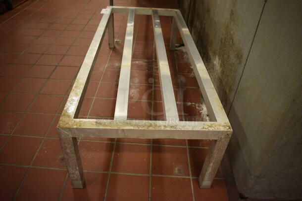 Metal Commercial Dunnage Rack. 48x20x12. (bakery kitchen) - Image 2 of 3