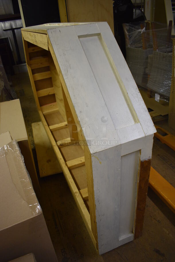 Wooden Unit. 91x50x13. (warehouse) - Image 1 of 3