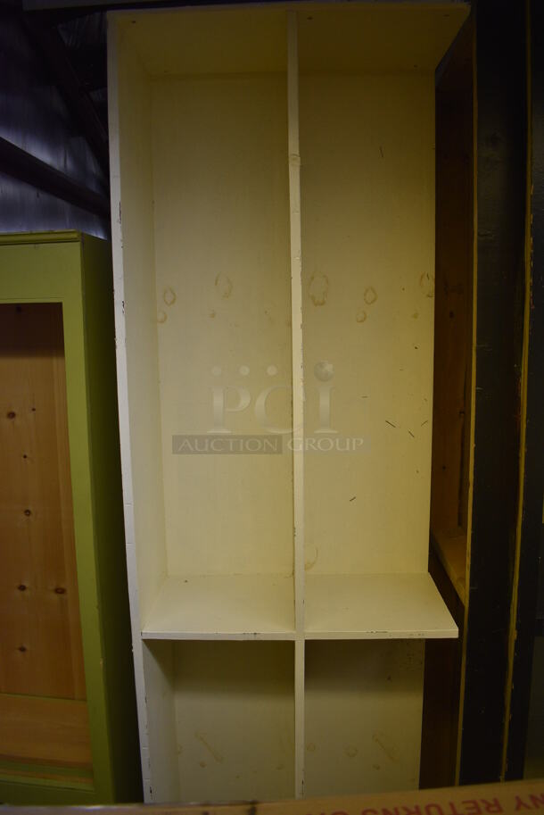 ALL ONE MONEY! Lot of 4 Various Wooden Shelving Units! Includes 17x27x75. (warehouse) - Image 3 of 3