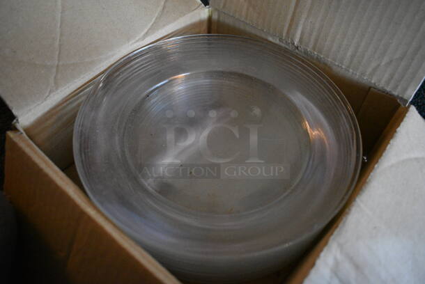 ALL ONE MONEY! Lot of 24 Glass Plates! 8x8x0.5. (main dining room) - Image 2 of 3