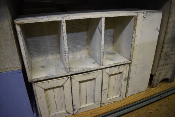ALL ONE MONEY! Lot of Various Wooden Units! Includes 27x9.5x14. (warehouse) - Image 2 of 5
