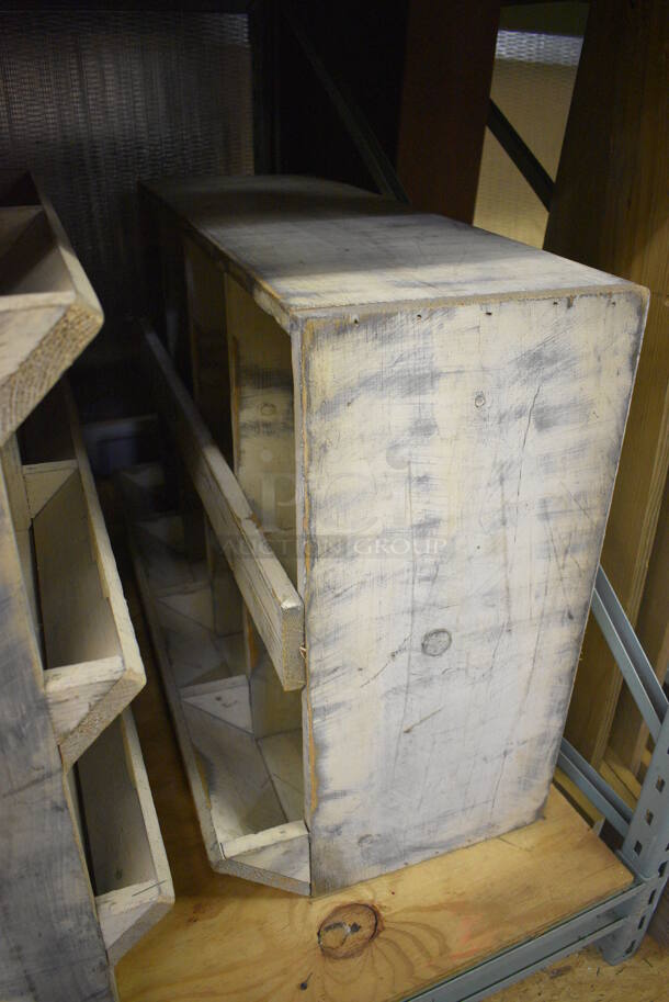 ALL ONE MONEY! Lot of Various Wooden Units! Includes 27x9.5x14. (warehouse) - Image 5 of 5