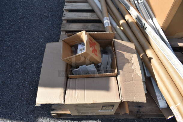 ALL ONE MONEY! Pallet Lot of Various Items Including Light Fixtures. (warehouse) - Image 2 of 7
