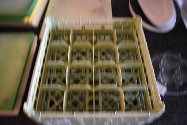 ALL ONE MONEY! Lot of 2 Poly Dish Caddies! 19.5x19.5x5.5. (main dining room) - Image 2 of 3