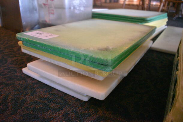 9 Various Cutting Boards. Includes 18x12.5x0.5. 9 Times Your Bid! (main dining room) - Image 2 of 3