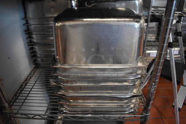 35 Stainless Steel Half Size Drop In Bins. 1/2x6. 35 Times Your Bid! (drop in bin kitchen) - Image 2 of 3