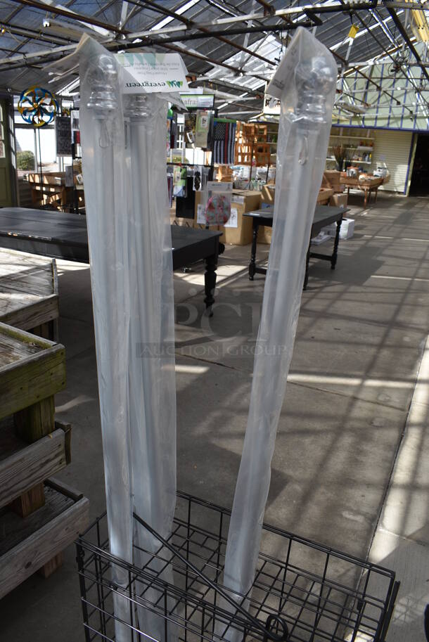 2 Racks w/ Contents Including Numbers. 36.5x12x49.5, 24x12x30. 2 Times Your Bid! (greenhouse) - Image 4 of 7