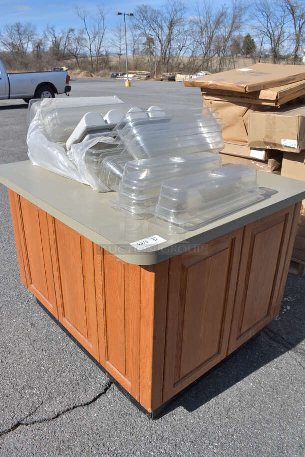 ALL ONE MONEY! Pallet Lot Counter and Poly Bins. 48x42x34.5. (warehouse) - Image 2 of 4