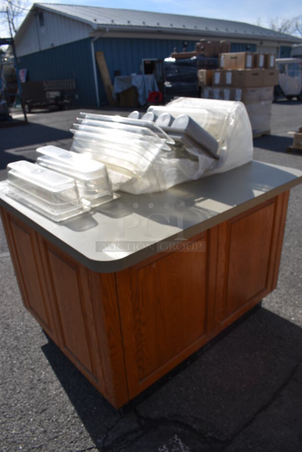 ALL ONE MONEY! Pallet Lot Counter and Poly Bins. 48x42x34.5. (warehouse) - Image 4 of 4