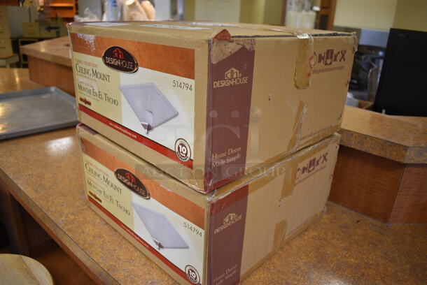 2 BRAND NEW IN BOX! Design House Ceiling Mount Light Fixtures. 2 Times Your Bid! (gift shop) - Image 3 of 4