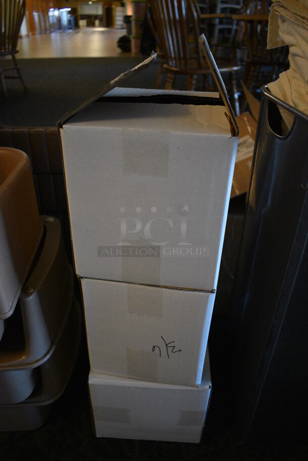 3 BRAND NEW IN BOX! San Jamar Black Poly Bar Topping Rails. 9x6.5x7. 3 Times Your Bid! (main dining room) - Image 7 of 7