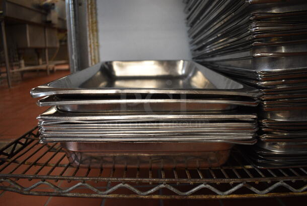 44 Stainless Steel Full Size Drop In Bins. 1/1x2. 44 Times Your Bid! (drop in bin kitchen) - Image 3 of 4
