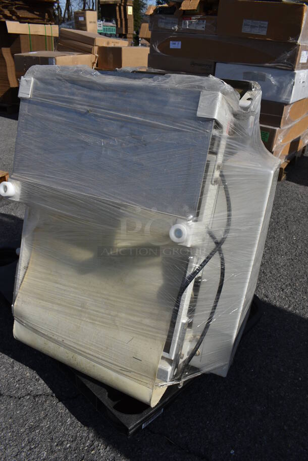 Bake Max Metal Commercial Reversible Dough Sheeter. 115 Volts, 1 Phase. 29x31x29. (warehouse) - Image 4 of 7