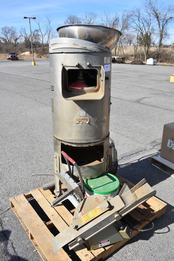 ALL ONE MONEY! Pallet Lot of Various Items Including Hobart Model 6460 Potato Peeler and Bagel Slicer.  (warehouse) - Image 1 of 6