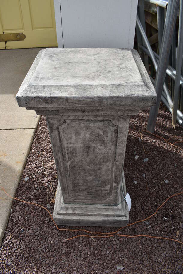 5 Stone Columns. 11.5x11.5x26. 5 Times Your Bid! (greenhouse patio) - Image 5 of 6