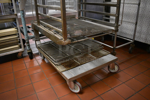 Metal Commercial Pan Transport Rack on Commercial Casters. 24x36x70.5. (kitchen) - Image 5 of 5
