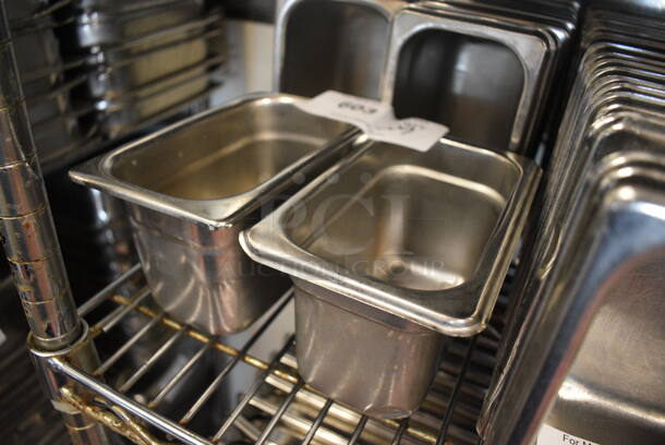 29 Stainless Steel 1/9 Size Drop In Bins. 1/9x4. 29 Times Your Bid! (drop in bin kitchen) - Image 2 of 3