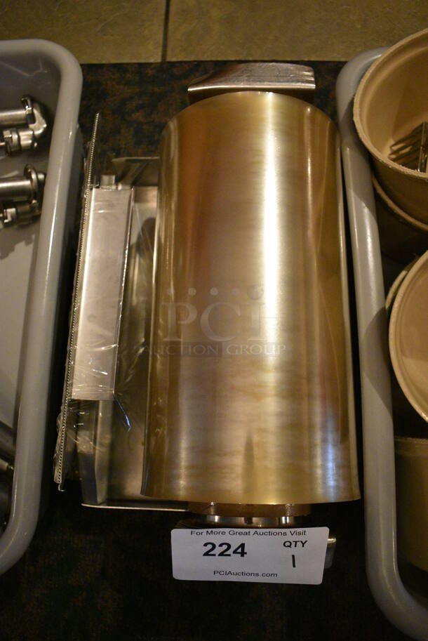 Plastic Wrap Roll In Metal Holder. 15x9x7. (buffet) - Image 2 of 3