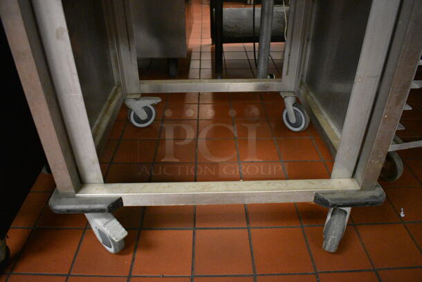 Metal Commercial Cart on Commercial Casters. 26.5x33x36. (kitchen) - Image 6 of 6