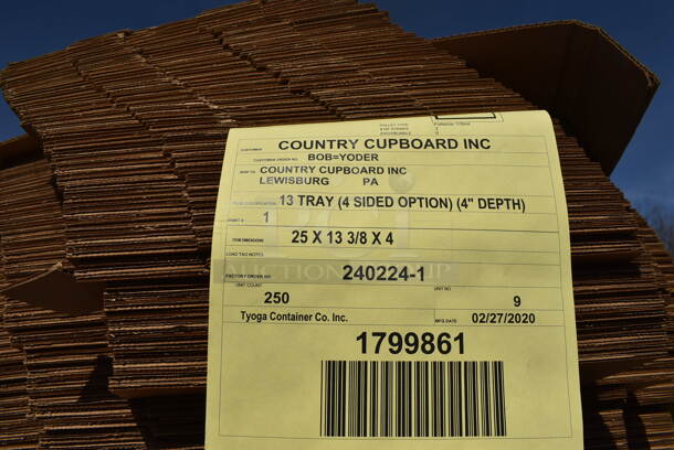 ALL ONE MONEY! Pallet Lot of Various Items Including Cardboard Boxes. Includes 25x14x4. (warehouse) - Image 5 of 5