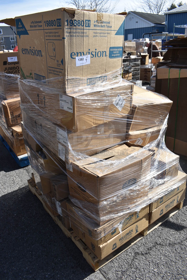 ALL ONE MONEY! Pallet Lot of Various Items Including Hollowick Table Lighting. (warehouse) - Image 2 of 6