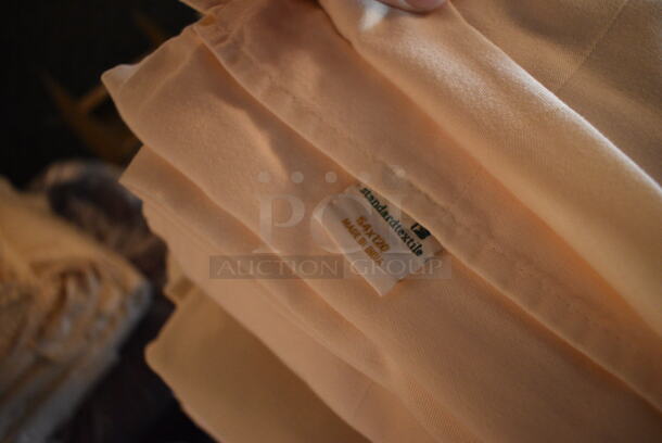 ALL ONE MONEY! Lot of White Tablecloths in Metal Bin! 15x10x24. 54x120. (main dining room) - Image 4 of 4