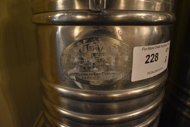 2 Metal Beverage Holder Dispensers. 11x17x26.5, 12x17x35. 2 Times Your Bid! (buffet) - Image 5 of 6