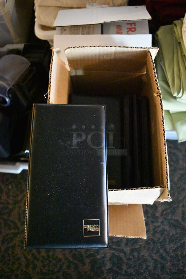 ALL ONE MONEY! Lot of 3 Boxes of Check Holders! 5x9.5. (main dining room)