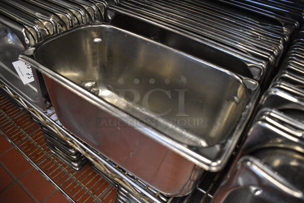 16 Stainless Steel 1/3 Size Drop In Bins. 1/3x6. 16 Times Your Bid! (drop in bin kitchen) - Image 2 of 3