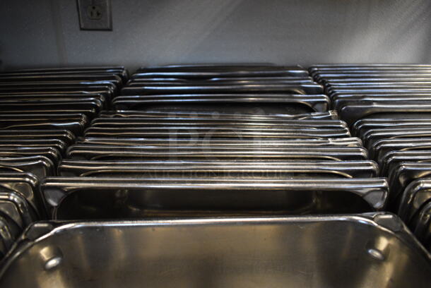 16 Stainless Steel 1/3 Size Drop In Bins. 1/3x6. 16 Times Your Bid! (drop in bin kitchen) - Image 3 of 3
