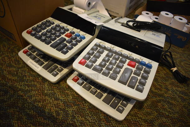 4 Canon MP27D Printing Calculators. 9x12x3. 4 Times Your Bid! (gift shop) - Image 2 of 4