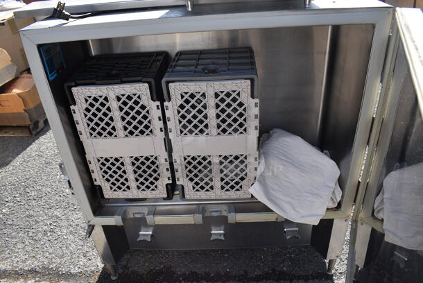 ALL ONE MONEY! Lot of Silver King Stainless Steel Milk Dispenser and Star Holman Model QCS-1-350 Conveyor Toaster Oven. 36x17x40, 14x16x14. (warehouse) - Image 5 of 5