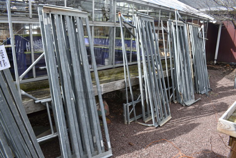 ALL ONE MONEY! Lot of Various Metal Pieces! (greenhouse patio)
