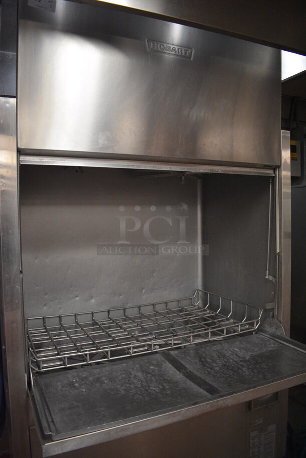 Hobart Stainless Steel Commercial Pot and Pan Prep Washer. Goes GREAT w/ Lot 73! BUYER MUST REMOVE. 56x37x78. Unit Was In Working Condition When Restaurant Closed. (kitchen) - Image 6 of 8
