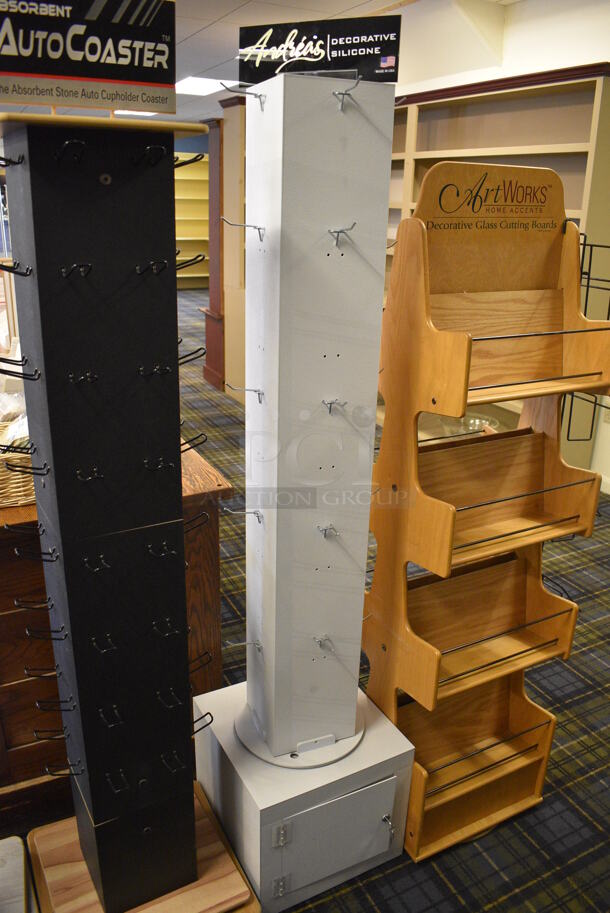 4 Various Racks. Includes 17x17x63. 4 Times Your Bid! (blue retail store) - Image 4 of 6