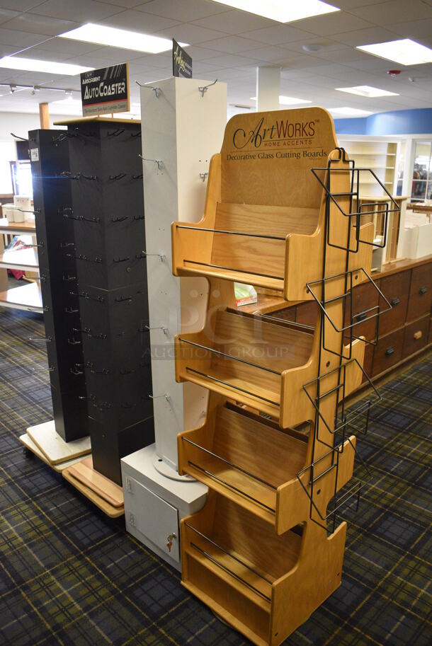4 Various Racks. Includes 17x17x63. 4 Times Your Bid! (blue retail store) - Image 6 of 6