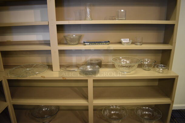 ALL ONE MONEY! Lot of Various Glass Dishes! (blue retail store) - Image 1 of 5