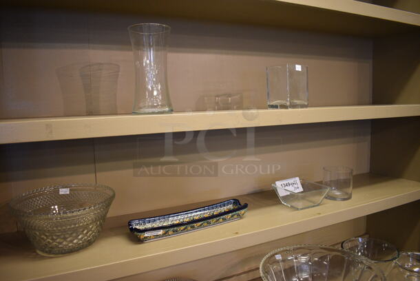 ALL ONE MONEY! Lot of Various Glass Dishes! (blue retail store) - Image 5 of 5