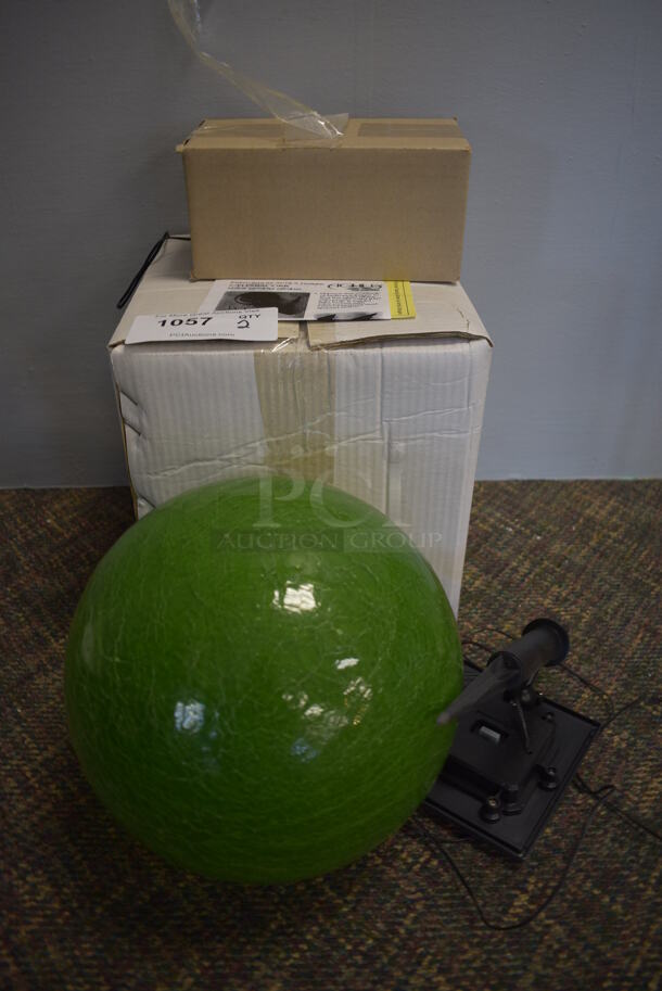 2 Celestial Orbs. 10x10x10. 2 Times Your Bid! (garden center) - Image 1 of 3