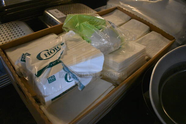 ALL ONE MONEY! Lot of Napkins! 8x4. (main dining room) - Image 2 of 4