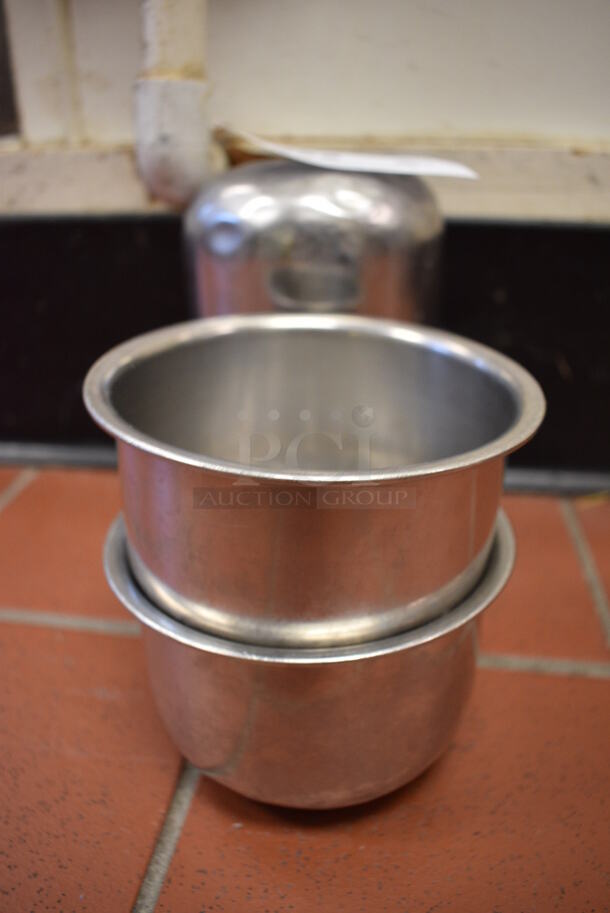 5 Stainless Steel Bowls. 5x5x3. 5 Times Your Bid! (drop in bin kitchen) - Image 1 of 3