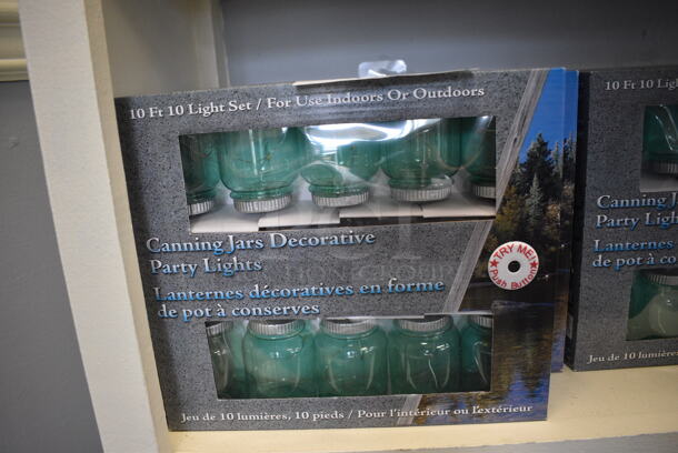 8 Patio Porch LED Party Lights; 7 BRAND NEW IN BOX. 8 Times Your Bid! (garden center) - Image 3 of 4
