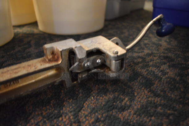 Metal Commercial Can Opener. 9x3x17. (main dining room) - Image 2 of 3