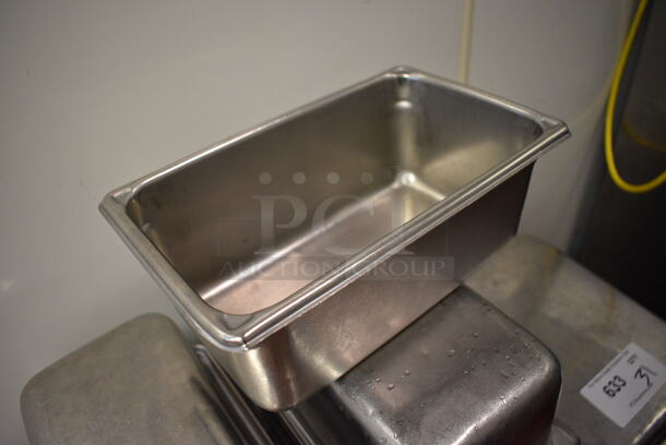 35 Stainless Steel 1/4 Size Drop In Bins. 1/4x4. 35 Times Your Bid! (drop in bin kitchen) - Image 2 of 4