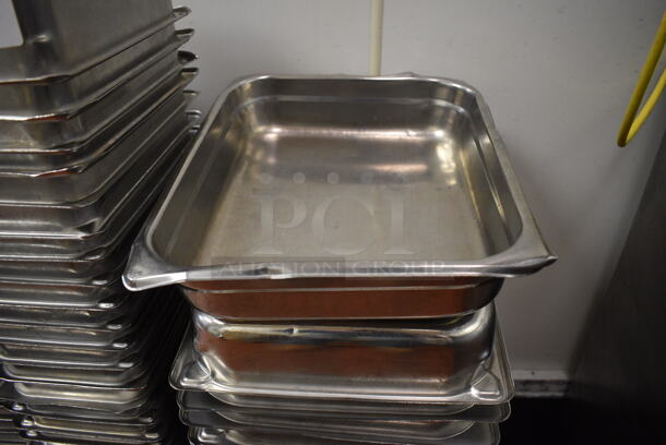 31 Stainless Steel 1/2 Size Drop In Bins. 1/2x2. 31 Times Your Bid! (drop in bin kitchen) - Image 1 of 3